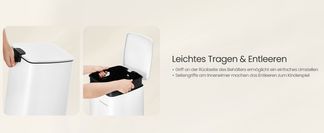 Leichtes Tragen & Entleeren
