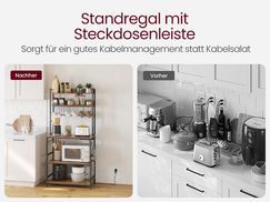 [Verstellbare Ablage] 
