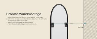 Einfache Wandmontage