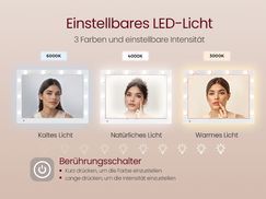 Spiegel mit LED Beleuchtung: