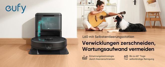 L60 mit Selbstentleerungsstation