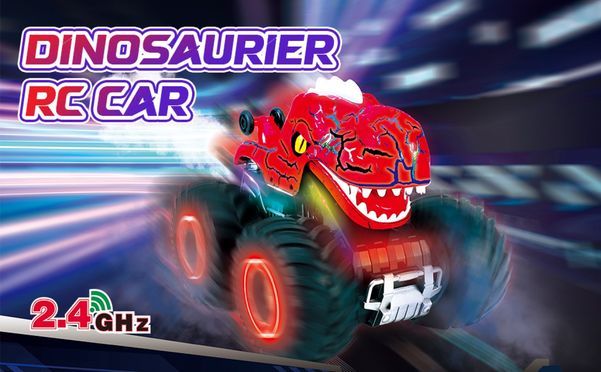 Leistungsstarkes Dinosaurier RC Auto!