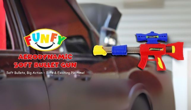 Aerodynamische Soft Bullet Gun