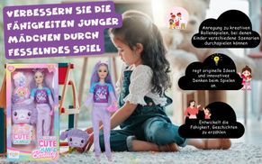 Ideal für Mädchen und kreative Entfaltung