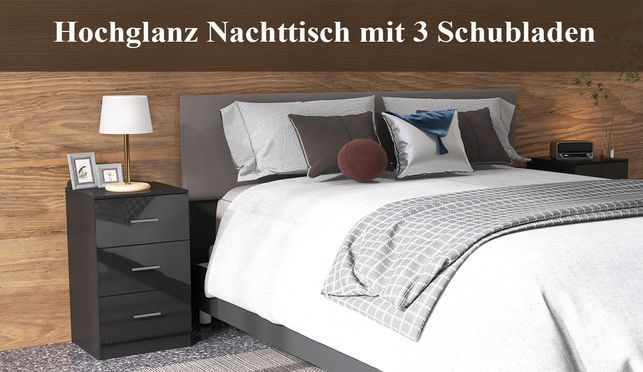 Nachttisch von COSTWAY als Ergänzung für Ihr Zuhause