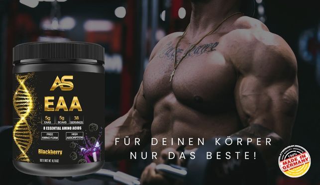 American Supps EAA Pulver Essential Amino Acids Aminosäuren mit BCAA