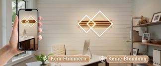 Komfortable Lichtqualität