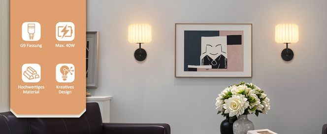 Modernes Design und Dimmfunktion