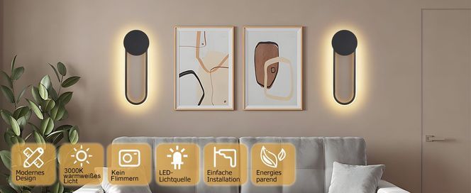 Modernes Design & angenehmes Licht