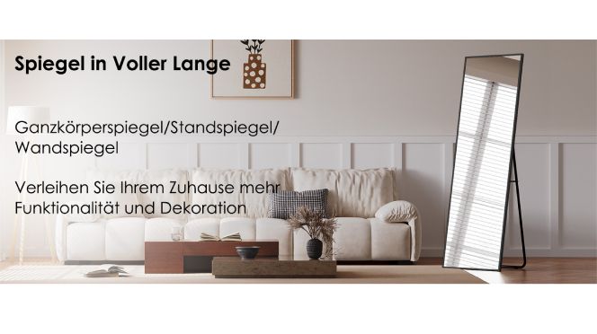 Ganzkörperspiegel Wandspiegel Standspiegel