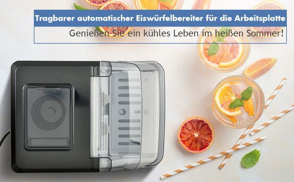 Hocheffizienter Eiswürfelbereiter