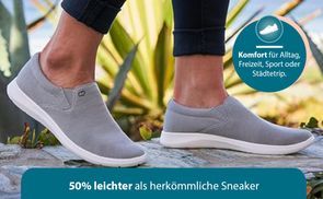 Leicht und flexibel am Fuß