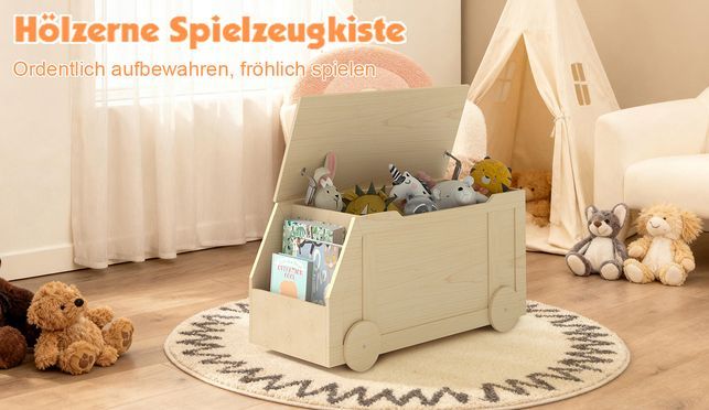 Spielzeug Aufbewahrungsbox aus Holz