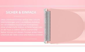 Schmerzfreie Rasur & Hautfreundlich