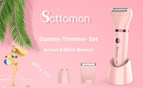 Multifunktionaler Elektrischer Damenrasierer
