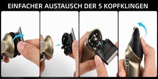 Bequeme und langlebige DLC Haarschneiderklinge