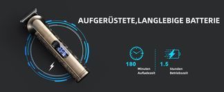 Leistungsstarker Motor und Akku & Tragbar