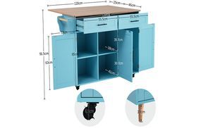 Großer Servierwagen/Sideboard