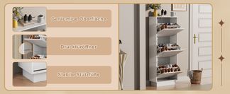 Praktische Unterteilung und Klappenfunktion