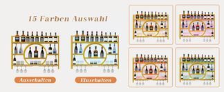 Innovative LED Beleuchtung mit 15 Farbvarianten