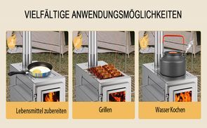 Perfekter Outdoor Kochpartner: Grillen & Kochen!