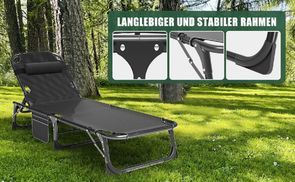 Extrem stabiler Rahmen: 200kg Tragkraft!