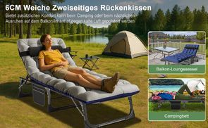 6 cm Doppelkissen: Klimakomfort bei jedem Wetter!