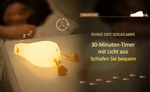 Einfache Bedienung & anpassbares Licht mit Timer Funktion