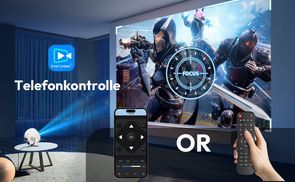  Einfache Bildeinstellung Auto Keystone & E Fokus 