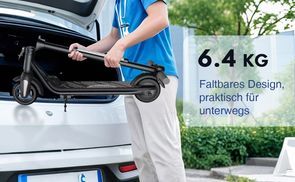 Leicht und zusammenklappbar