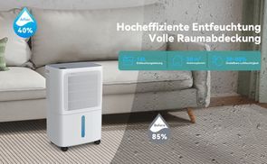 Effiziente Entfeuchtung, breite Palette von Anwendungen