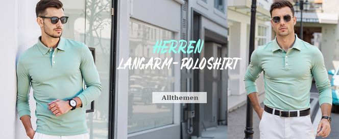 Allthemen Herren Poloshirt