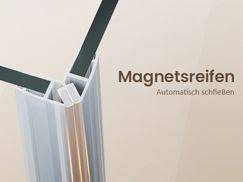Magnetstreifen für perfekte Dichtung