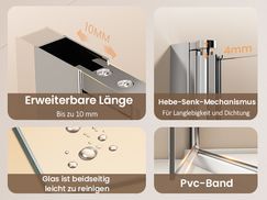 Erweiterbare Длина und Leichte Reinigung