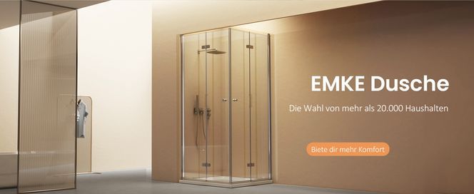 EMKE Duschkabinen für Ihr Duschvergnügen