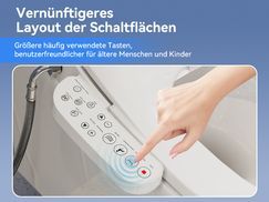 BEDIENUNG MIT DER FERNBEDIENUNG DER SEITLICHEN ARMLEHNE: