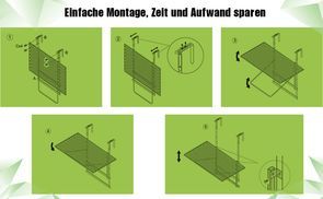 Praktischer Aufbau & klappbares Design