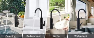 Vielseitig einsetzbar – für Küche, Bad, Campingи больше