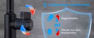 3 Wege Drehregler für präzise Wassersteuerung