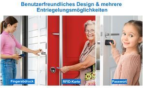 Einfache Handhabung auch für ältere Menschen und Kinder