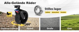 Geländetaugliche Räder