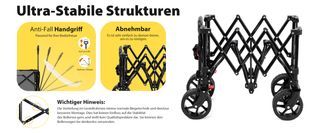 Extrem stabiles Fahrgestell
