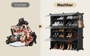 Vorher vs. Nachher – Chaos trifft Ordnung