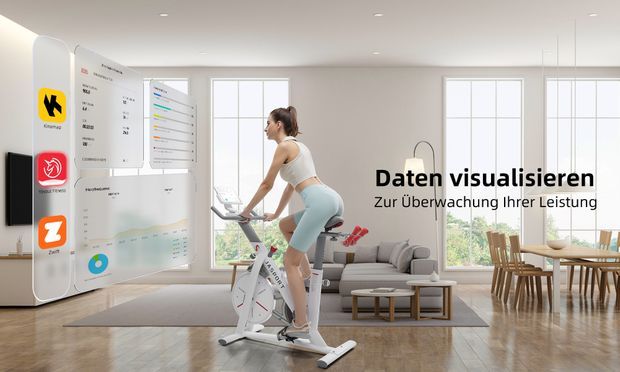 JASPORT S3 – Smartes Indoor Speedbike für sicheres und leises Training