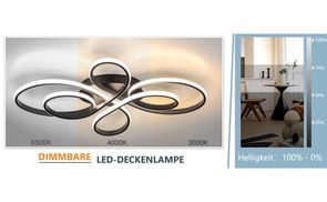 Dimmbare LED Deckenleuchte 