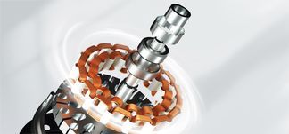 Geräuscharmer Siliziumstahlmotor