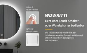 Touch oder Wandschalter