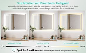 3Lichtfarben+Heilligkeit dimmbar