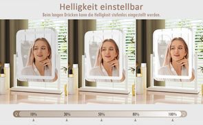 Helligkeit 10%~100% dimmbar