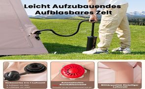 Blitzschnell aufblasbar